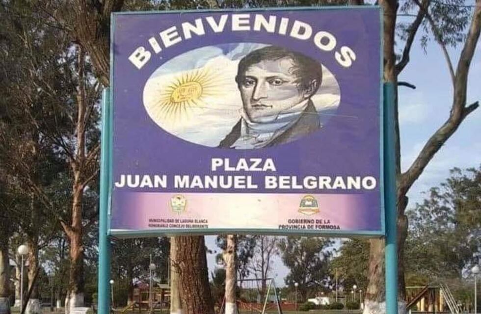 Inauguraron una plaza en honor a Belgrano pero le pusieron Juan Manuel de nombre