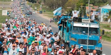 Peregrinación de los Pueblo, Paraná 2018\u002E