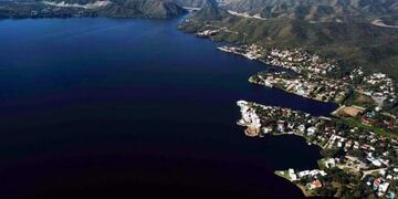 Villa Carlos Paz vista desde lo alto\u002E (Foto: Municipal)\u002E