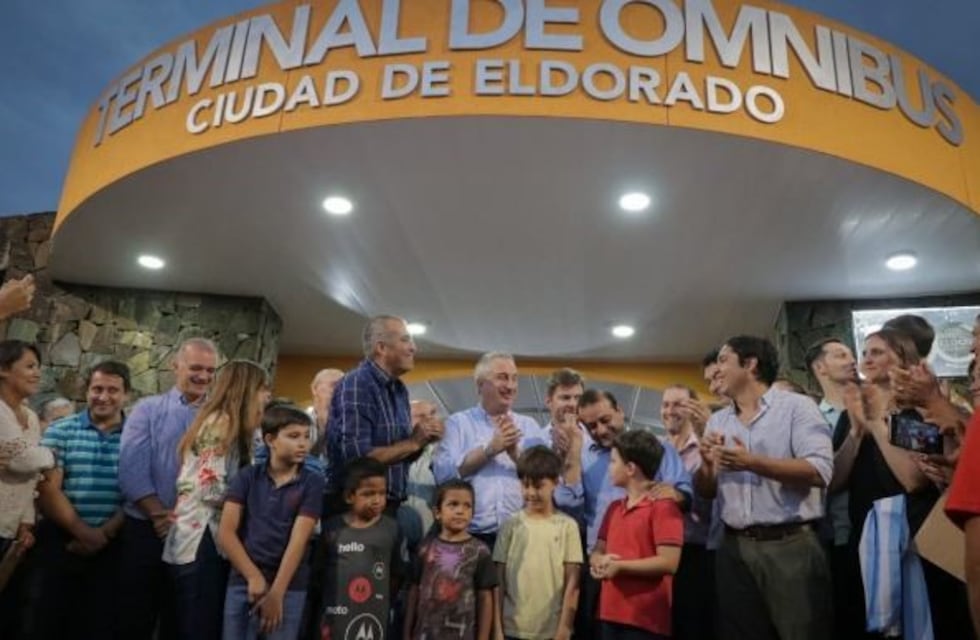 La más grande terminal de Misiones se inauguró en Eldorado