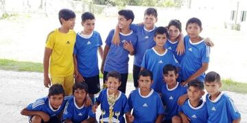 Escuela infantil del Barrio El Palomar, flamante campeón en la categoría 2006-2007 del interior provincial\u002E