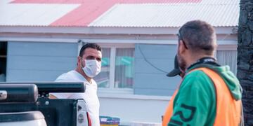 Walter Vuoto recorrió las instalaciones del \