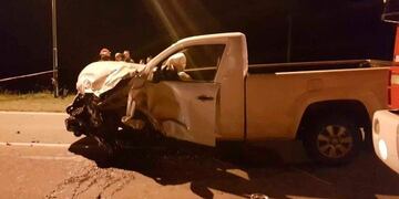 Accidente ruta 9, Salta\u002E (Prensa Policía de Salta)