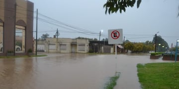 Lluvia en Gualeguay (28 de abril)\nCrédito: Walter Cejas