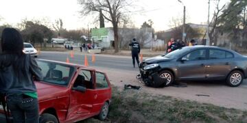 Accidente vial en Anisacate sobre Ruta Provincial N° 5\u002E