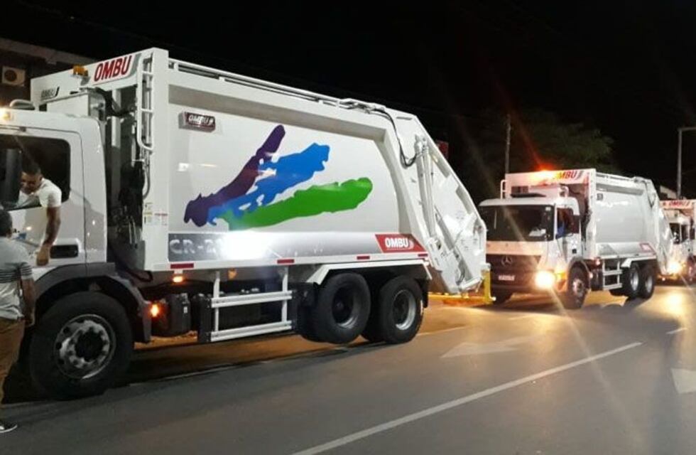 Llegaron los camiones recolectores alquilados por el municipio