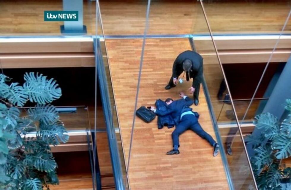 Un eurodiputado resultó herido tras un altercado durante una reunión partidaria en Estrasburgo
