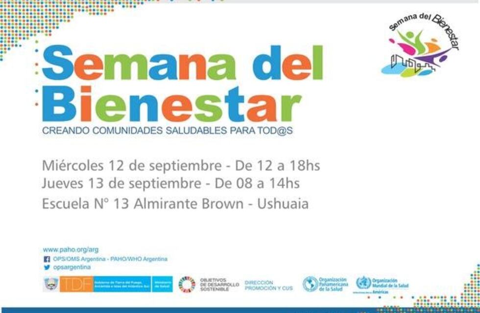 Se realizarán múltiples actividades en el marco de la "Semana del Bienestar"