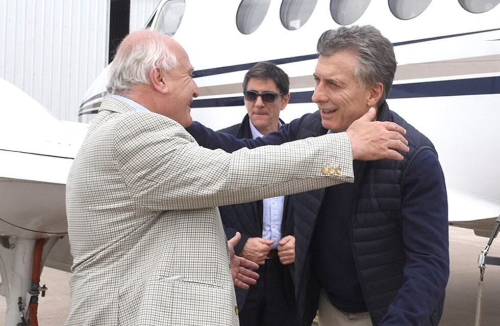 Fugaz visita de Macri a Santa Fe, nuevamente sin contacto con la prensa