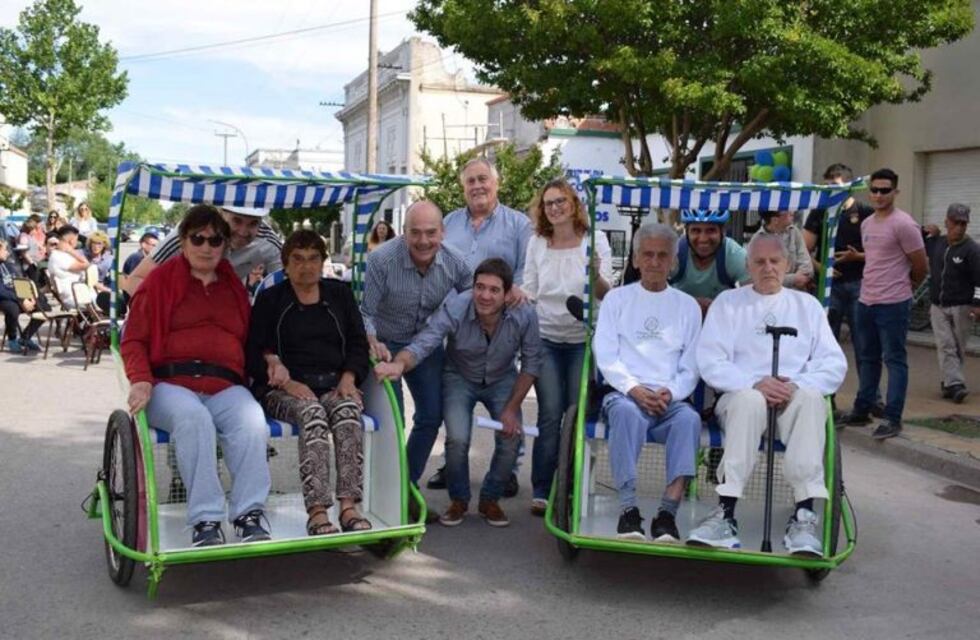 "Bicis sin edad": la ejemplar iniciativa de Laprida para los adultos mayores