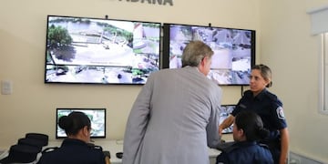 Centro de Monitoreo Gualeguaychú\nCrédito: Comunicación Institucional