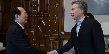 Macri se reunió con Gou Zhongwen, titular del Comité Olímpico Chino