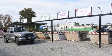 Eco Punto (ex estación clasificadora de residuos, frente al Cementerio Municipal)