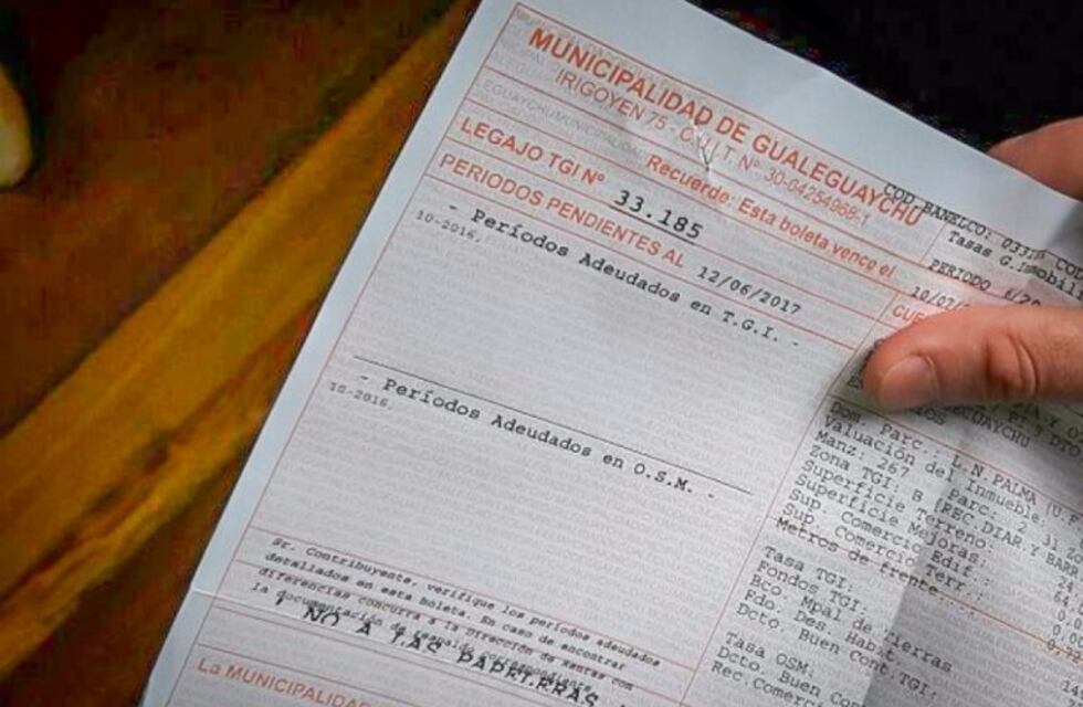 Coronavirus: Gualeguaychú posterga el vencimiento de la Tasa Municipal