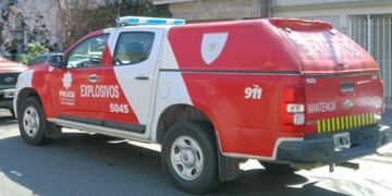En el caso intervino la Brigada de Explosivos\u002E (archivo)