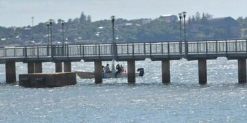 Prefectura busca a una persona que se habría arrojado al río Paraná\u002E (Foto: El Territorio)
