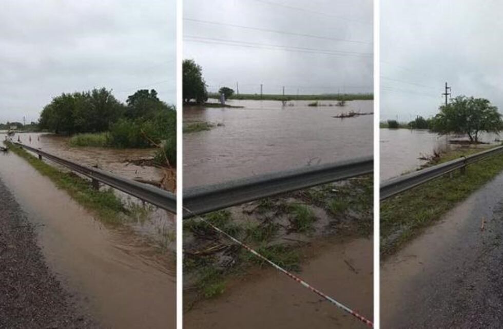 Por el desborde de un canal cortaron la Ruta 9 hacia Tucumán