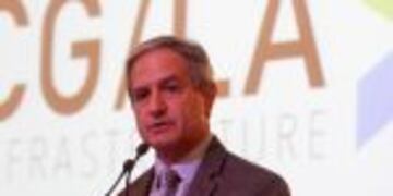 DYN203, BUENOS AIRES 08/06/2016, EL MINISTRO DE MODERNIZACION ARGENTINA, ANDRES IBARRA, DURANTE EL 14u00ba FORO LATINOAMERICANO DE LIDERAZGO EN INFRAESTRUCUTURA. FOTO: DYN/ALBERTO RAGGIO. buenos aires andres ibarra ministro de modernizacion argentina 14 foro latinoamericano de liderazgo en infraestructura