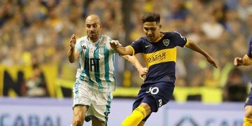 Boca defiende la punta de la Superliga frente a Racing en La Bombonera (Foto: Alejandro Pagni/AFP)