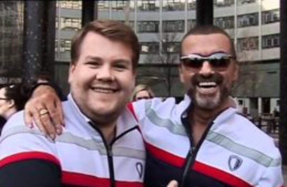 George Michael fue el primer pasajero del “Carpool Karaoke” de James Corden