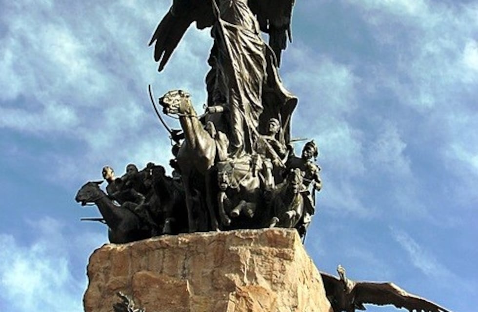 La escultura del Cerro de la Gloria fue declarado Monumento Histórico Nacional