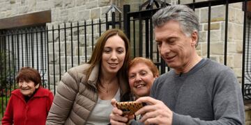 Macri encabezará este sábado un nuevo timbreo junto a funcionarios y candidatos de Cambiemos\nFoto: Télam