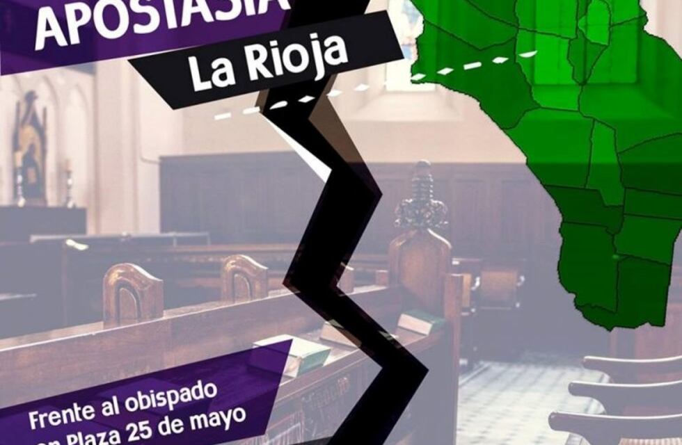 Se realizó la primera marcha para pedir la "apostasía"