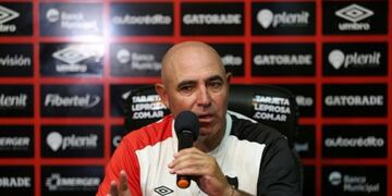 El técnico ya tiene todo listo para el cotejo ante el Sabalero\u002E (CANOB)