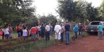 Vecinos del barrio Elena