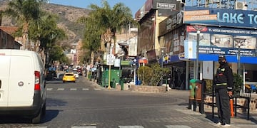 Centro de Villa Carlos Paz\u002E Septiembre de 2020\u002E (Foto: VíaCarlosPaz)\u002E