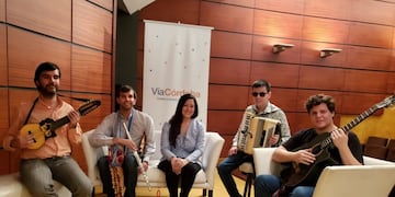 Brisas del Norte, en el acústico en Vía Córdoba previo a la Peña de los 11 años de El Aljibe\u002E