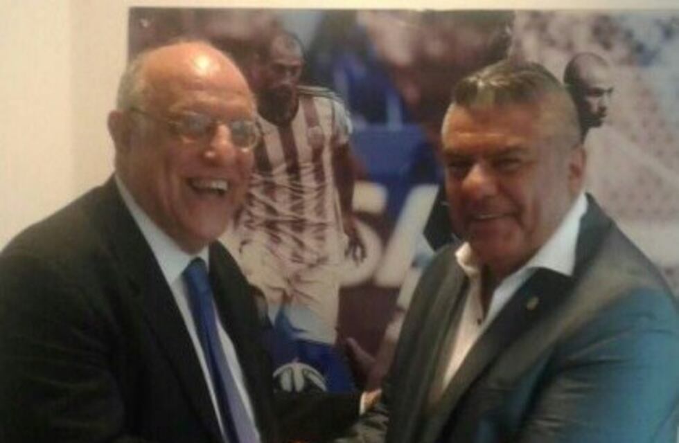 Bermúdez se reunió con el "Chiqui" Tapia para hablar de la crisis económica de Newell's