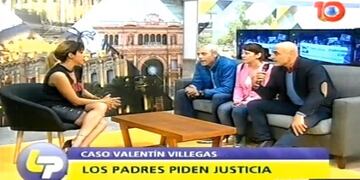 Los padres de Valentín junto con su tío Luciano piden que se haga justicia\u002E