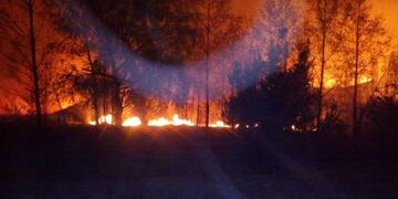 Así quedó Jáchal tras el incendio forestal\u002E