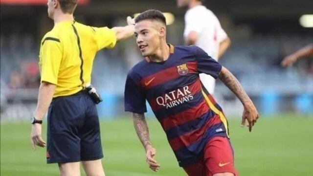 Maxi Rolón estuvo en el Barcelona entre 2010 y 2016