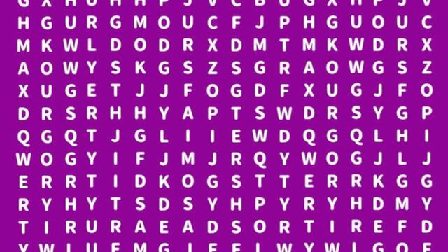 Acertijo visual para principiantes: ¿podrás encontrar la palabra “abejas” en 10 segundos? .