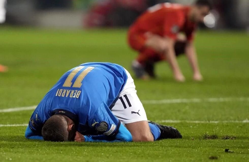 Italia quedó fuera del Mundial Qatar 2022: cayó 1-0 contra Macedonia del Norte