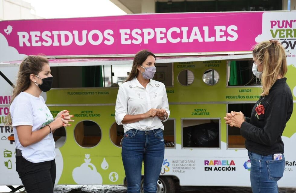 Hasta fin de mes estará el Punto Verde Móvil en la Plaza