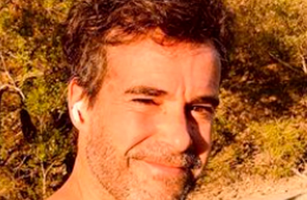 Nicolás Cabré está en Carlos Paz y subió una foto entrenando en la montaña