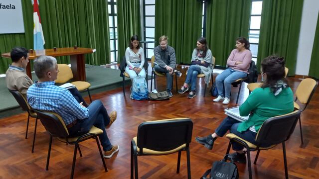 Reunión entre el Ejecutivo y representante de los inquilinos en Rafaela
