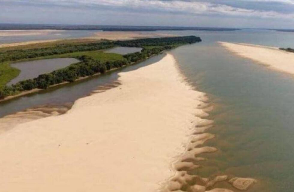 Una nueva bajante del Río Paraná