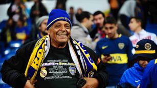 Roberto Giordano, fanático de Boca
