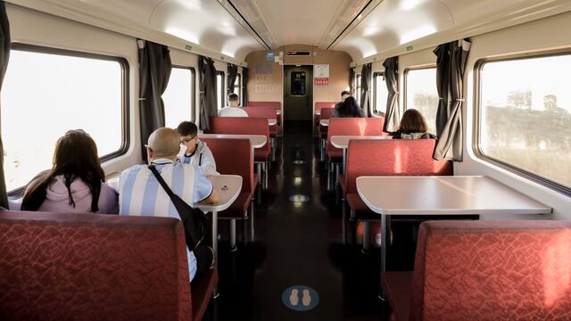 El precio de los pasajes inicia en $3.155. (Foto: Trenes Argentinos).
