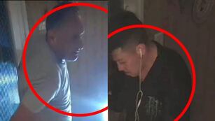 Dos hombres atacaron a una mujer de 90 años, la encerraron en su casa y robaron dólares.