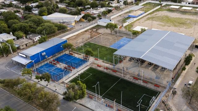 Participaron el intendente del lugar Luís Alberto Polti y el secretario de Deportes de la Provincia, Guillermo Perna