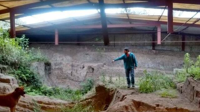 Un poblador que desaparecioen Santa Lucía