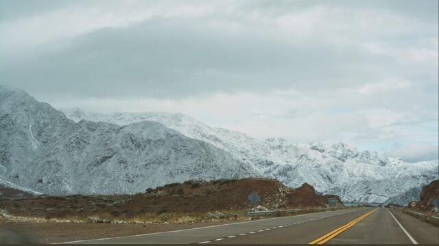 Primera nevada del mes de julio.