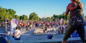 Las Heras Solidaria e Inclusiva, llevó a adelante Las Heras Baila y permitió recaudar alimentos no perecederos a tres merenderos.