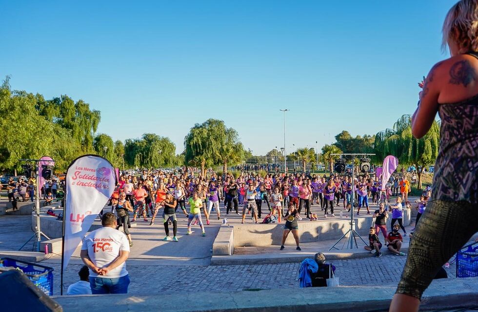 El Parque de la Familia explotó con otra jornada solidaria y bailable