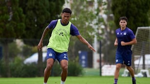 El brasileño Rick Morais, uno de los delanteros titulares de Talleres ante Vélez.